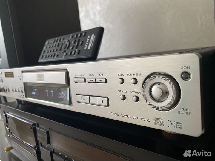 DVD плеер Sony dvp s735d