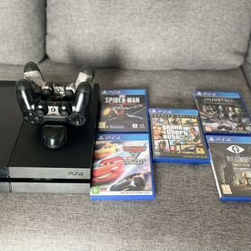 Sony playstation 4(500gb )с играми