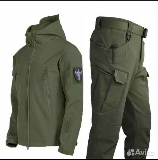 Тактический костюм демисезонный softshell