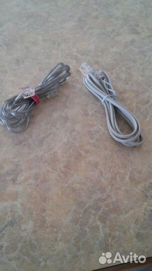 Провод телефонный новый, 2 шт