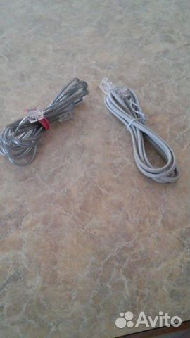Провод телефонный новый, 2 шт