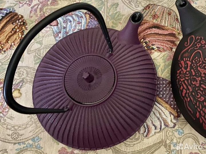 Чайник заварочный чугун новый