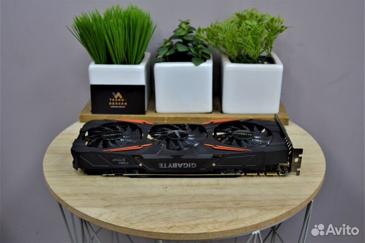 Видеокарта Gigabyte Windforce OC GTX1070 8Gb
