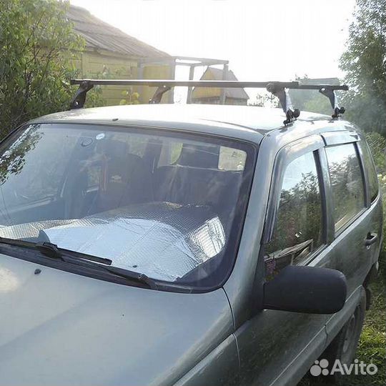 Багажник на крышу Шевроле Нива в штатные места