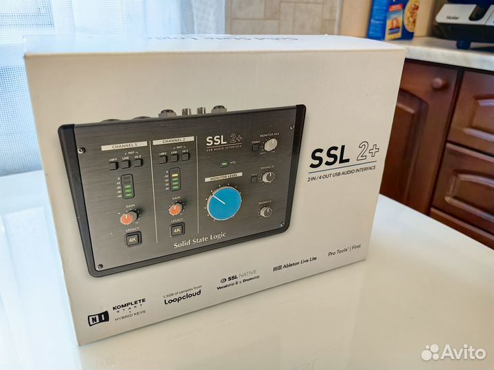 USB Аудио интерфейс Solid state logic ssl 2+ (звук