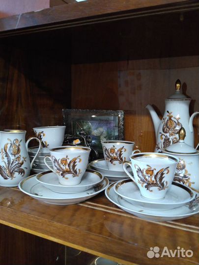 Сервиз кофейный рижский винтаж СССР