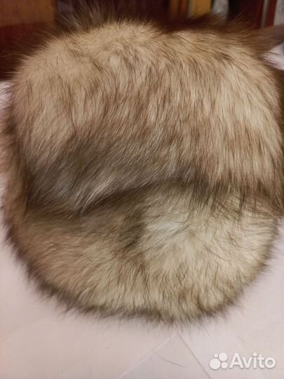 Шапка женская песец