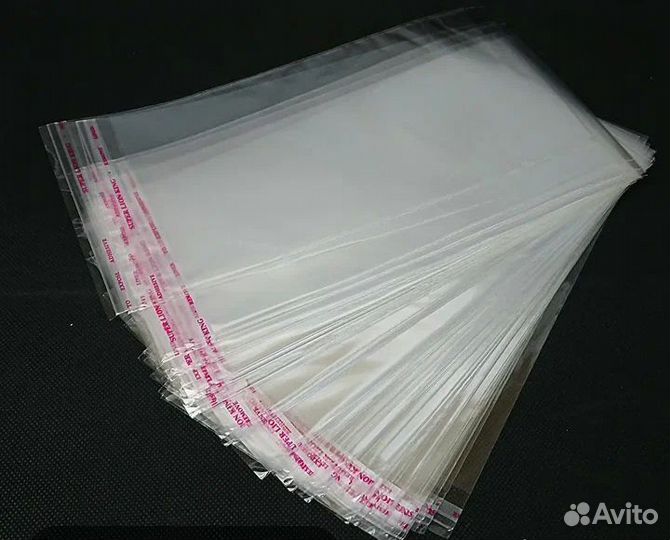 Пакеты с клапаном и скотчем