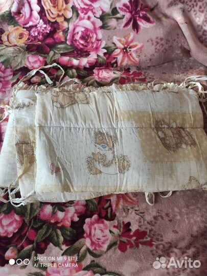 Бортики в кроватку