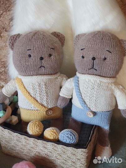 Мишка ручной работы