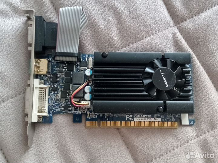 Видеокарта GigaByte GT 610 1024MB 64bit DDR3
