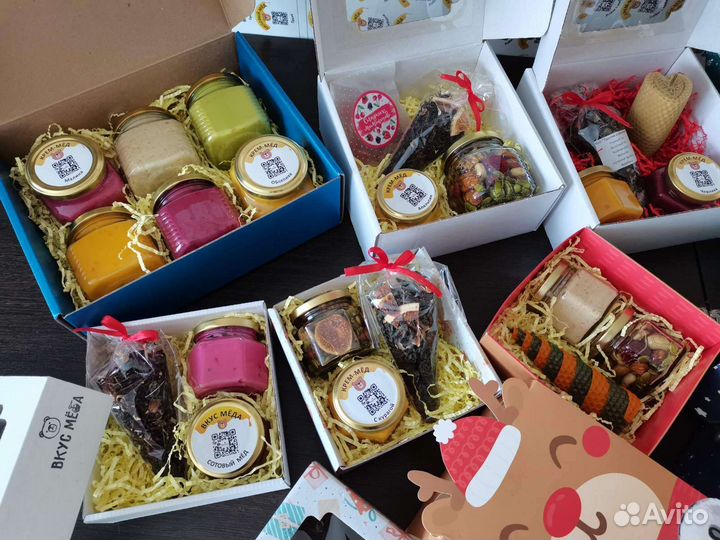 Свежий мед. Орехи в мёду, подарок