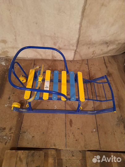 Детские санки с колесами