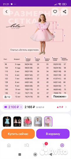 Платье для девочки