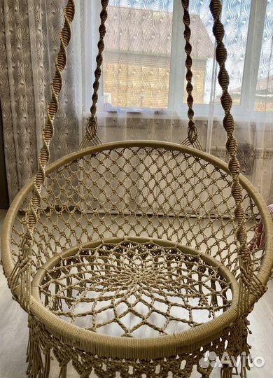 Садовая качеля подвесная