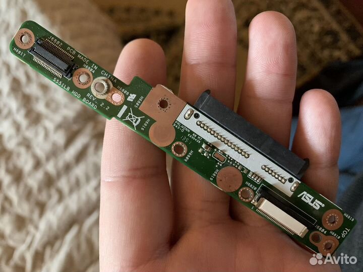 Плата подключения Hdd ноутбука Asus k551ln/lb