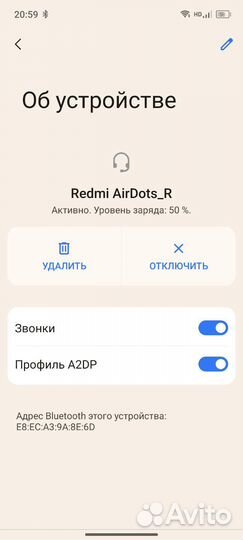 Наушники беспроводные mi airdots