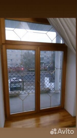 Пластиковые окна и двери с ламинацией