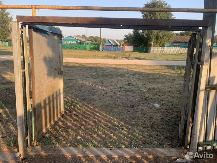 Ворота гаражные металлические бу