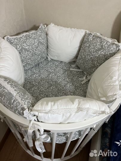 Бортики в детскую кроватку