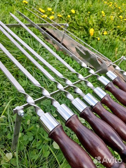 Набор шампуров в чехле