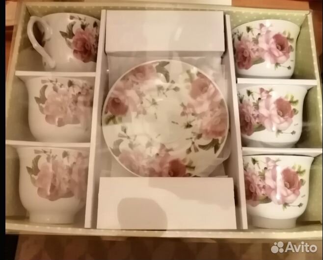 Чайный сервиз новый немецкий фарфоровый Bekker