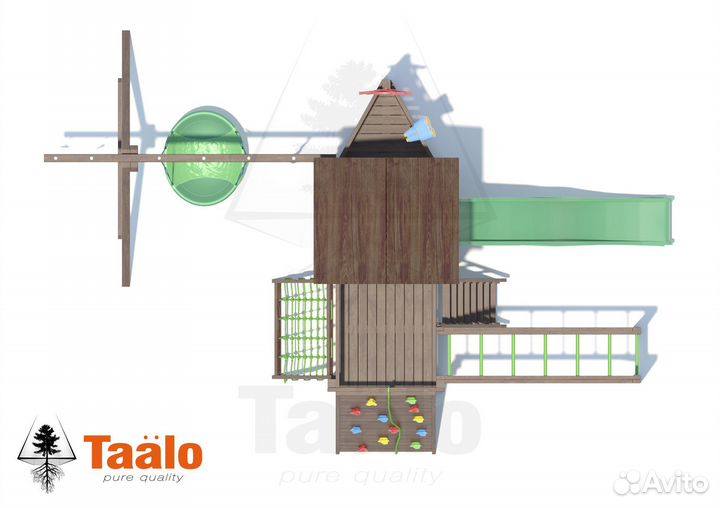 Серия С2 модель 2, детская игровая - площадка