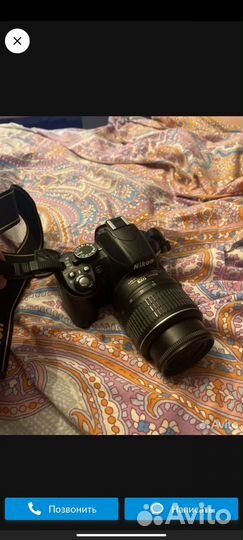 Зеркальный фотоаппарат nikon d3100
