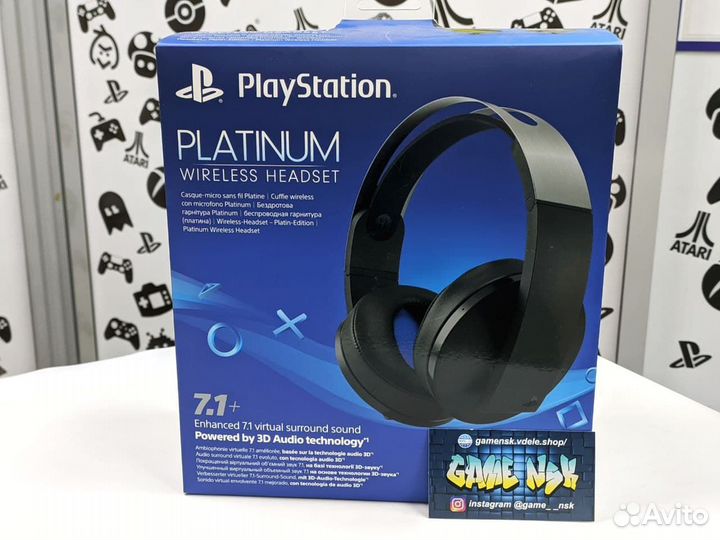 Гарнитура Sony Platinum для PS4 NeW