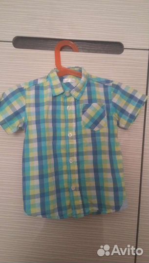 Рубашки д/мальчика 92-98см