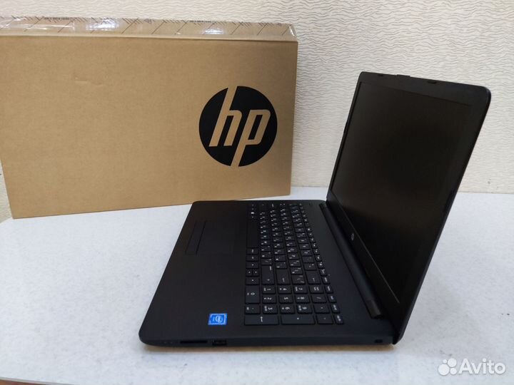 Новый ноутбук Hp black матовый intel/m2 ssd/15.6