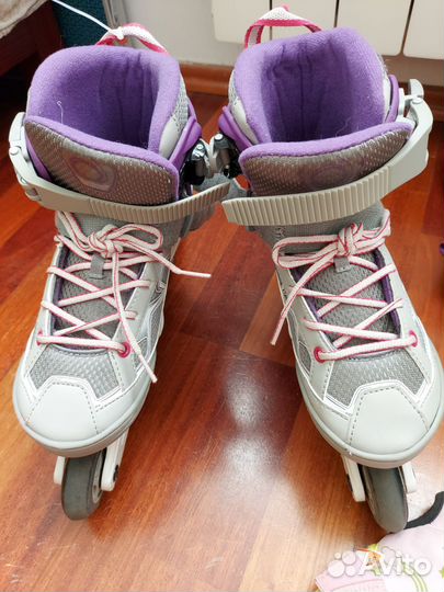 Ролики раздвижные oxelo 32-35