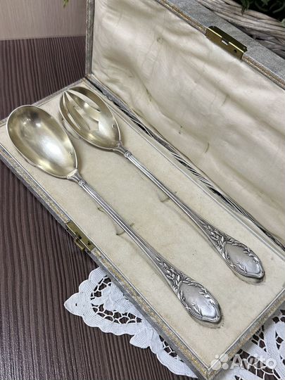 Сервировочные приборы. Франция. Серебро