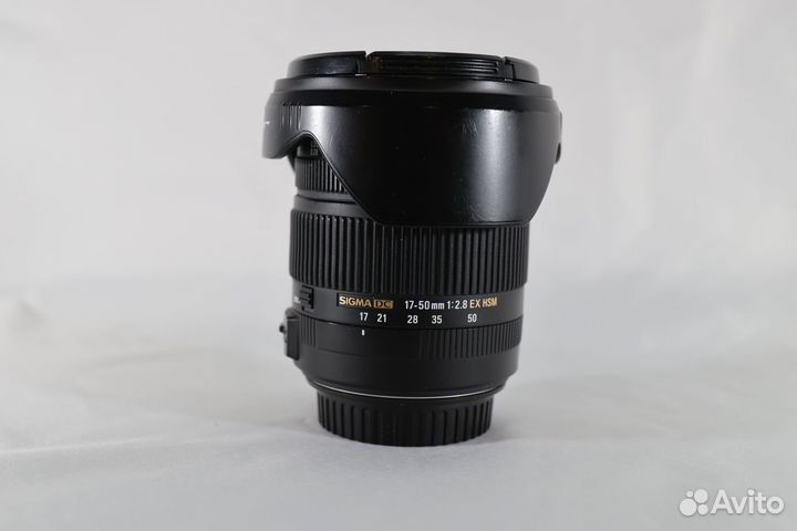 Sigma AF 17-50mm f/2.8 EX DC OS HSM Canon EF-S