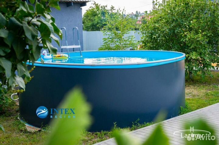 Морозоустойчивый бассейн larimar 2,44х1,25 м