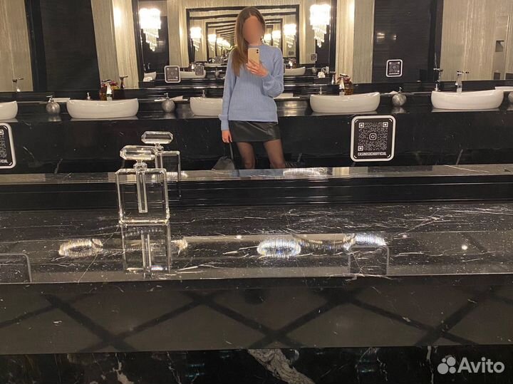 Кожаная юбка zara