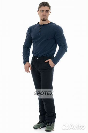 Брюки спортивные мужские флис осень-зима