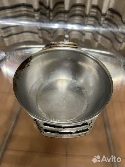 Старая советская СССР миска нержавейка