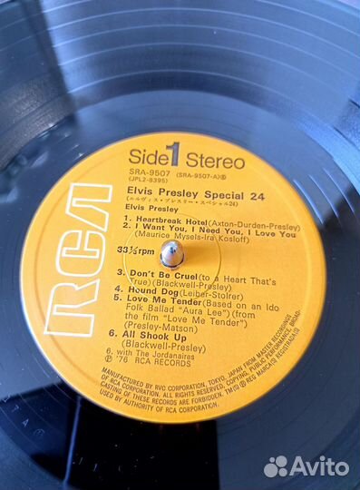 Пластинки Элвис Пресли Elvis Presle 2Lp