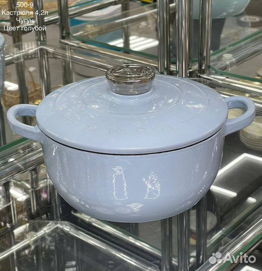 Кастрюля чугунная Smeg