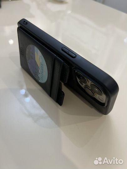 Чехол на iPhone 13 pro кожаный