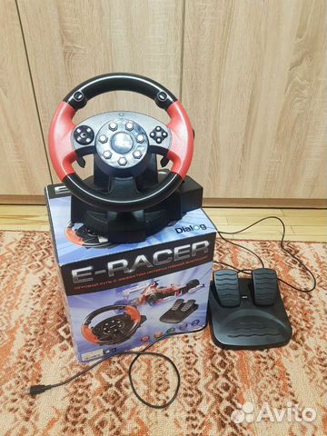 Игровой руль Dialog E-Racer GW-125VR PC купить в Санкт-Петербурге ...