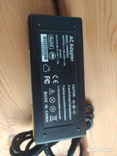 Блок питания 12В - (3А, 2.6А)