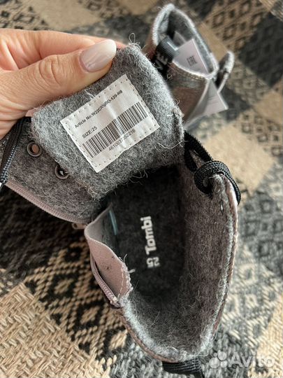 Ботинки для девочки 25