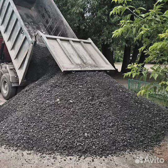 Асфальтная крошка в мешках и самосвалом