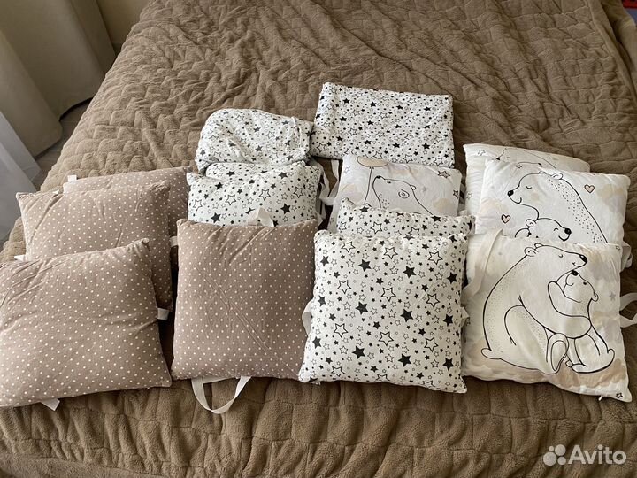 Бортики в детскую кроватку бу