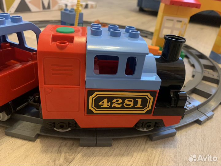 Железная дорога Lego duplo