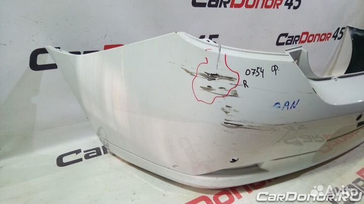 Бампер задний б/у для Renault Logan (850220639R)