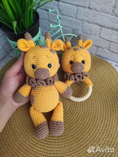 Вязанная игрушка ручной работы