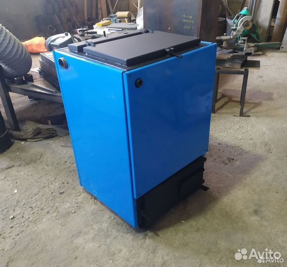 Пиролизный котел 8-16ч на дровах, до 3 сут на угле